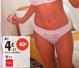 Slip - Tissaia en promo chez E.Leclerc Nantes à 4,17 €