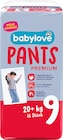 Baby Pants Premium Gr. 9 (20+ kg) von babylove im aktuellen dm-drogerie markt Prospekt für 4,45 €