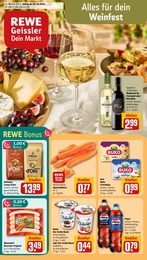 REWE Prospekt mit 14 Seiten