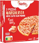 3 pizzas margherita surgelées - Netto en promo chez Netto 3 pizzas margherita surgelées - Netto dans le catalogue Netto