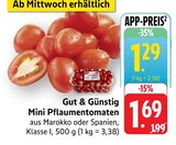 Aktuelle Tomaten Angebote bei EDEKA in Freiburg (Breisgau) Aktuelles Mini Pflaumentomaten Angebot bei EDEKA in Freiburg (Breisgau) ab 1,29 €