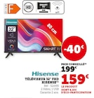 Téléviseur 32" FHD - Hisense en promo chez Super U Rillieux-la-Pape à 159,00 €