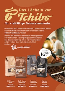 Kaffee im Tchibo im Supermarkt Prospekt "MEHR FARBE – mehr Frische" mit 36 Seiten (Ratingen)