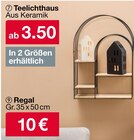 Teelichthaus oder Regal Angebote bei Woolworth Ludwigsburg für 3,50 €