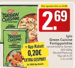 Green Cuisine Fertiggerichte bei WEZ im Minden Prospekt für 2,69 €