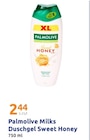 Duschgel im Action Prospekt Palmolive Milks Duschgel Sweet Honey von Palmolive im aktuellen Action Prospekt für 2,44 €