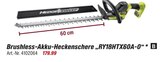 Brushless-Akku-Heckenschere RY18HTX60A-0 im Angebot bei toom Baumarkt in Castrop-Rauxel Brushless-Akku-Heckenschere RY18HTX60A-0 Angebote von Ryobi bei toom Baumarkt Castrop-Rauxel für 179,99 €