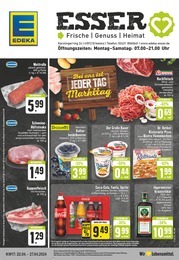 Aktueller EDEKA Supermärkte Prospekt für Erkelenz: Aktuelle Angebote mit 24} Seiten, 22.04.2024 - 27.04.2024