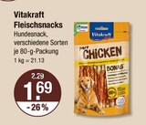 Fleischsnacks Angebote von Vitakraft bei V-Markt München für 1,69 €