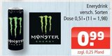 Aktuelles Enerydrink Angebot bei Getränke Oase in Ahlen ab 0,99 €