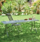 Table pliante - Hyper U à Aix-en-Provence Table pliante en promo chez Hyper U Aix-en-Provence à 24,90 €