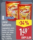 Saltletts Pausen Cracker von Lorenz im aktuellen ALDI Nord Prospekt