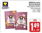 Iberische Mandeln im Angebot bei EDEKA in Erlangen Iberische Mandeln Angebote von EDEKA Herzstücke bei EDEKA Erlangen für 1,49 €