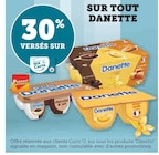 Promo 30% versés sur ma carte u sur tout danette à  dans le catalogue Super U à Lingolsheim