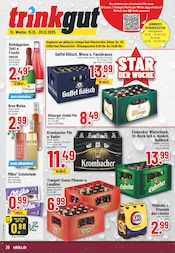 Krombacher im E center Prospekt in Euskirchen Aktueller E center Prospekt mit Krombacher, "Aktuelle Angebote", Seite 20