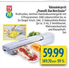 Aktuelles PowerXL Duo NutriSealer Angebot bei diska in Erfurt ab 59,99 €