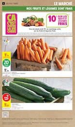 Prix et réduction Fruit dans le prospectus Intermarché Contact en cours Offre Fruit dans le catalogue Intermarché Contact du moment à la page 4