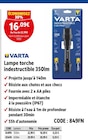 Lampe torche indestructible 350lm - VARTA dans le catalogue Screwfix