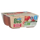 Purée de fruits pour bébé - CARREFOUR BABY BIO - Carrefour Purée de fruits pour bébé - CARREFOUR BABY BIO à 1,79 € dans le catalogue Carrefour