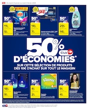 Promo Mouchoirs dans le catalogue Carrefour du moment à la page 58