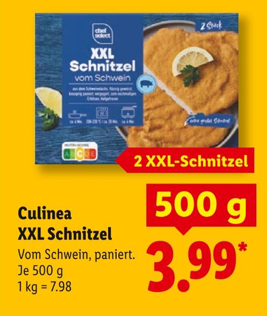 XXL Schnitzel