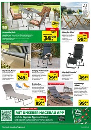 Gartenmöbel im Hagebaumarkt Prospekt Raus in den Garten? SO günstig geht das! auf S. 6