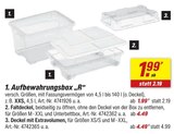 Aufbewahrungsbox „R“ im Angebot bei toom Baumarkt in Krefeld Aufbewahrungsbox „R“ Angebote bei toom Baumarkt Krefeld für 1,99 €