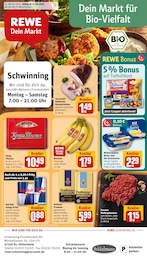 REWE Prospekt "Dein Markt" für Duisburg, 27 Seiten, 17.03.2025 - 22.03.2025