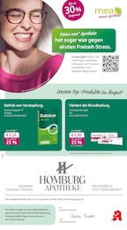 Aktueller mea - meine apotheke Apotheken Prospekt für Dassel: Unsere August-Angebote mit 4} Seiten, 01.08.2025 - 31.08.2025
