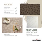 Tischdecke im Zurbrüggen Prospekt in Schwerte Aktueller Zurbrüggen Prospekt mit Tischdecke, "VON ALLEM NUR DAS BESTE", Seite 27