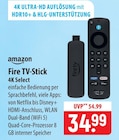 Aktuelles Fire TV-Stick 4K Select Angebot bei famila Nordost in Norderstedt ab 34,99 €