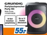 Partylautsprecher Party Hit im Angebot bei expert in Kamp-Lintfort Partylautsprecher Party Hit Angebote von Grundig bei expert Kamp-Lintfort für 55,00 €