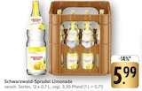 Limonade Angebote von Schwarzwald-Sprudel bei E center Singen für 5,99 €