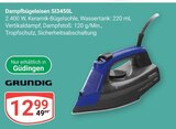 Dampfbügeleisen SI3450L bei GLOBUS im Freilassing Prospekt für 12,99 €
