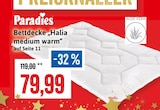 Bettdecke "Halia medium warm" Angebote von Paradies bei Kaufhaus Stolz Greifswald für 79,99 €