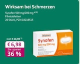 mea - meine apotheke - Synofen Angebot im Prospekt Synofen bei mea - meine apotheke im Prospekt "" für 6,98 €