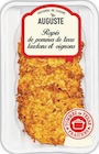 Râpés de pommes de terre lardons et oignons - AUGUSTE en promo chez Intermarché Super Râpés de pommes de terre lardons et oignons - AUGUSTE dans le catalogue Intermarché Super