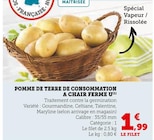 U Express Lille - Promo Pomme de terre de consommation à chair ferme Promo Pomme de terre de consommation à chair ferme à 1,99 € dans le catalogue U Express à Lille
