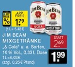 Mixgetränke Angebote von Jim Beam bei E center Hilden für 1,79 €
