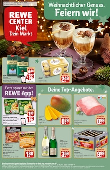 REWE Prospekt "Dein Markt" mit  Seiten (Kiel)