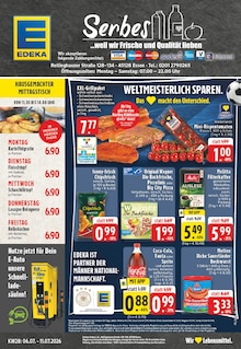 EDEKA Prospekt der Woche "Aktuelle Angebote" Seite 1, 06.07.2026 bis 11.07.2026 für Essen Aktueller EDEKA Prospekt "Aktuelle Angebote" Seite 1 von 24 Seiten für Essen