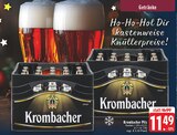 Aktuelle Krombacher Angebote bei E center in Langenfeld (Rheinland) Aktuelles Pils Angebot bei E center in Langenfeld (Rheinland) ab 11,49 €