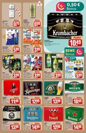REWE Franziskaner Weissbier im Prospekt REWE Franziskaner Weissbier im Prospekt
