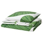 Bettwäsche-Set, 2-teilig weiß/grün 155x220/80x80 cm im Angebot bei IKEA in Ravensburg Bettwäsche-Set, 2-teilig weiß/grün 155x220/80x80 cm Angebote von KUNGSCISSUS bei IKEA Ravensburg für 49,99 €