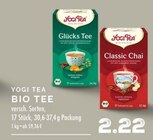 Glücks Tee Angebote von Yogi Tea bei E center Dinslaken für 2,22 €