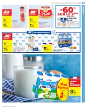 Promos Lait dans le catalogue "Carrefour Market" de Carrefour Market Lait en promo dans le catalogue Carrefour Market à la page 15