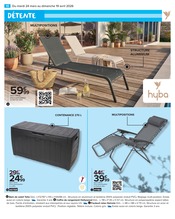 Fauteuil Relaxation Angebote im Prospekt "JARDIN LÀ OÙ LA VIE SE CULTIVE" von Carrefour Market Fauteuil Relaxation Angebote im Prospekt "JARDIN LÀ OÙ LA VIE SE CULTIVE" von Carrefour Market auf Seite 12