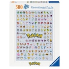Puzzle 500 pièces - Pokédex Première Génération - RAVENSBURGER dans le catalogue Carrefour Market