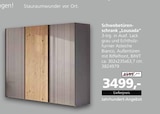 Schwebetürenschrank „Lousada“ im aktuellen Segmüller Prospekt für 3.499,00 €