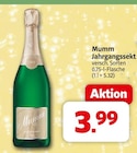 Aktuelle Mumm Angebote bei nah&frisch in Münster Aktuelles Jahrgangssekt Angebot bei nah&frisch in Münster ab 3,99 €